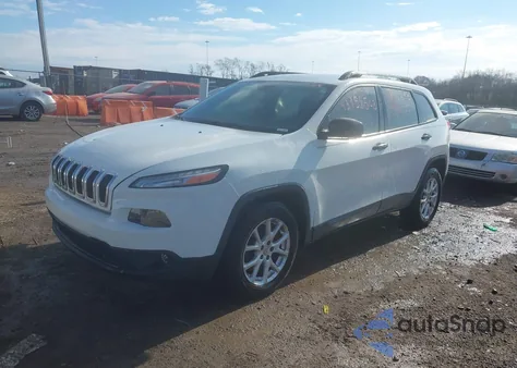 2015 Jeep Cherokee Sport z USA, uszkodzony, nr VIN 1C4PJLAB7FW737991
